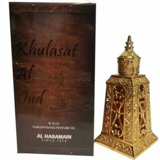 Al Haramain Khulasat Al Oud Oil 15ml / misk /Oil / Attar